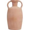 image:imageDeco 79 Ceramic Terracotta Jug Vase with Handles 9 x 9 x 16 PinkPink