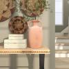 image:imageDeco 79 Ceramic Terracotta Jug Vase with Handles 9 x 9 x 16 PinkPink