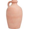 image:imageDeco 79 Ceramic Terracotta Jug Vase with Handles 9 x 9 x 16 PinkPink