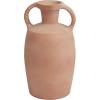 image:imageDeco 79 Ceramic Terracotta Jug Vase with Handles 9 x 9 x 16 PinkPink