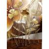 image:imageDeco 79 Metal Floral Decorative Sculpture Home Decor Statue with Wire Vases and Mesh Netting Detail Accent Figurine 16 x 9 x 21 Gold