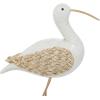 image:imageDeco 79 Polystone Bird Decorative Sculpture Home Decor Statues Set of 3 Accent Figurines 15 15 14H WhiteWhite