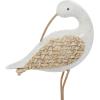 image:imageDeco 79 Polystone Bird Decorative Sculpture Home Decor Statues Set of 3 Accent Figurines 15 15 14H WhiteWhite
