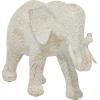 image:imageDeco 79 Polystone Elephant Decorative Sculpture Home Decor Statue Accent Figurine 5 x 14 x 9 White5 x 14 x 9