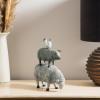 image:imageDeco 79 Polystone Farm Animals Decorative Sculpture Stacked Home Decor Statue Accent Figurine 11 x 3 x 14 BrownGray