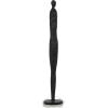 image:imageDeco 79 Polystone People Decorative Sculpture Tall Slim Figure Home Decor Statue with Ribbed Body and Glitter Accents Accent Figurine 10 x 10 x 53 Black