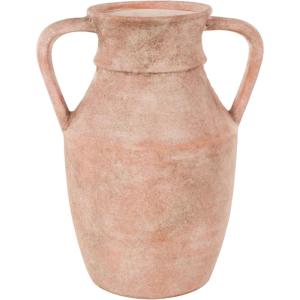 image:imageDeco 79 Ceramic Terracotta Jug Vase with Handles 9 x 9 x 16 PinkPink