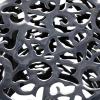 image:imageDeco 79 Aluminum Metal Side End Accent Table Scroll End Table Side Table 13 x 13 x 18 SilverContemporary style
