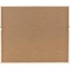 image:imageDeco 79 Canvas Abstract Framed Wall Art with Brushed Paint Strokes and Light Brown Frame 20 x 1 x 24 Multi Colored