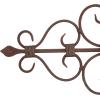 image:imageDeco 79 Metal Abstract Wall Decor 59 x 1 x 24 Brown44L x 44W