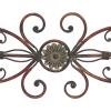 image:imageDeco 79 Metal Abstract Wall Decor 59 x 1 x 24 Brown56L x 1W