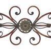 image:imageDeco 79 Metal Abstract Wall Decor 59 x 1 x 24 Brown56L x 1W