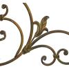 image:imageDeco 79 Metal Abstract Wall Decor 59 x 1 x 24 Brown58L x 20W