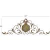 image:imageDeco 79 Metal Abstract Wall Decor 59 x 1 x 24 Brown58L x 20W
