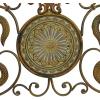 image:imageDeco 79 Metal Abstract Wall Decor 59 x 1 x 24 Brown58L x 20W