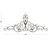 image:imageDeco 79 Metal Abstract Wall Decor 59 x 1 x 24 Brown59L x 1W