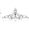 image:imageDeco 79 Metal Abstract Wall Decor 59 x 1 x 24 Brown59L x 1W