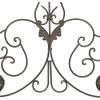 image:imageDeco 79 Metal Abstract Wall Decor 59 x 1 x 24 Brown59L x 1W