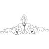 image:imageDeco 79 Metal Abstract Wall Decor 59 x 1 x 24 Brown59L x 1W