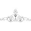 image:imageDeco 79 Metal Abstract Wall Decor 59 x 1 x 24 Brown59L x 1W