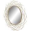 image:imageCosmoLiving by Cosmopolitan Metal Room Wall Mirror Entryway Mirror Wall Mounted Mirror 27 x 1 x 39 Gold39L x 2W