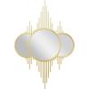 image:imageCosmoLiving by Cosmopolitan Metal Room Wall Mirror Entryway Mirror Wall Mounted Mirror 27 x 1 x 39 Gold39L x 265W