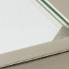 image:imageDeco 79 Acrylic Plastic Side End Accent Table Cube Shaped End Table with Silver Frame Supports Side Table 19 x 19 x 20 Clear