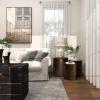 image:imageDeco 79 Metal Handmade Side End Accent Table End Table with Hammered Design Set of 3 Side Table 21 18 16H Bronze