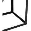 image:imageDeco 79 Metal Side End Accent Table Nested End Table with Arched Cutouts Set of 3 Side Table 21 18 16 H BlackBlack
