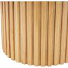 image:imageDeco 79 Wood Handmade Side End Accent Table End Table with Square Tabletop Side Table 16 x 16 x 20 BlackBrown