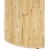 image:imageDeco 79 Wood Handmade Side End Accent Table End Table with Square Tabletop Side Table 16 x 16 x 20 BlackLight Brown