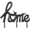 image:imageDeco 79 Rack Wall Hook 12 L x 2 W x 11 H Black
