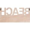 image:imageDeco 79 Rack Wall Hook 19 L x 2 W x 10 H Blue