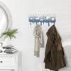 image:imageDeco 79 Rack Wall Hook 19 L x 2 W x 10 H Blue