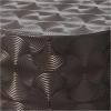 image:imageDeco 79 Metal Cylinder Pedestal Table with Hammered Design Set of 4 36 32 24 18H Brown36  32  24  18h