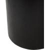 image:imageDeco 79 Wood Handmade Side End Pedestal Table Pedestal End Table Set of 2 Side Table 40 34 H BrownBlack