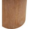 image:imageDeco 79 Wood Handmade Side End Pedestal Table Pedestal End Table Set of 2 Side Table 40 34 H BrownBrown