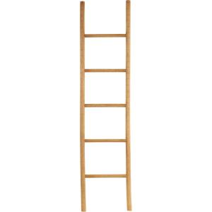 image:imageDeco 79 Wood Handmade 5 Rung Ladder 17 x 2 x 71 Brown
