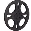 image:imageDeco 79 Metal Film Home Wall Decor Reel Wall Sculpture Wall Art 18 x 1 x 18 Gray