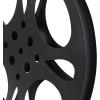 image:imageDeco 79 Metal Film Home Wall Decor Reel Wall Sculpture Wall Art 18 x 1 x 18 Gray