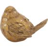 image:imageDeco 79 Polystone Bird Decorative Sculpture Home Decor Statues Set of 2 Accent Figurines 8W 6H GoldGold