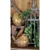 image:imageDeco 79 Polystone Bird Decorative Sculpture Home Decor Statues Set of 2 Accent Figurines 8W 6H GoldGold