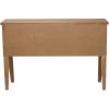 image:imageDeco 79 Industrial Wood Rectangle Console Table 47 x 15 x 31 Brown