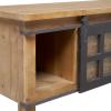 image:imageDeco 79 Industrial Wood Rectangle Console Table 47 x 15 x 31 Brown
