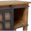 image:imageDeco 79 Industrial Wood Rectangle Console Table 47 x 15 x 31 Brown