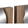 image:imageDeco 79 Wood Handmade Room Wall Mirror Live Edge Entryway Mirrors set of 2 Wall Mounted Mirrors 14 x 2 x 31 Brown 32 and 32 H