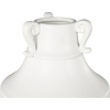 image:imageDeco 79 Ceramic Decorative Vase Minimalistic Centerpiece Vases with Scroll Handles Flower Vases for Home Decoration 10 x 10 x 11 White9 x 9 x 18