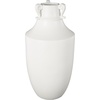 image:imageDeco 79 Ceramic Decorative Vase Minimalistic Centerpiece Vases with Scroll Handles Flower Vases for Home Decoration 10 x 10 x 11 White9 x 9 x 18