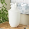 image:imageDeco 79 Ceramic Vase Sleek Amphora with Scroll Handles 8 x 8 x 16 WhiteWhite