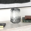 image:imageDeco 79 Glass Decorative Vase Spotted Centerpiece Vase Flower Vase for Home Decoration 12 x 12 x 12 GreenGray